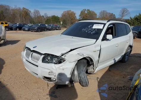 2007 BMW X3 3.0Si from USA, damaged, VIN WBXPC93427WF28659
